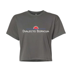 Estilo Collage-Mujer-Crop top-Gris oscuro-Front copy