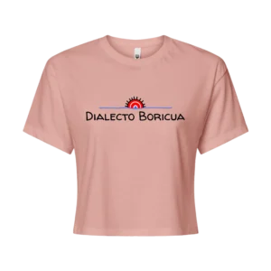 Estilo Collage-Mujer-Crop top-Rosa-Front copy